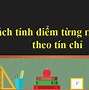 Công Cụ Tính Điểm Học Phần